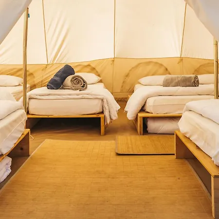 Luxusní stan Lodg'ing Nature Camp Anjou