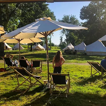 Luxuszelt Lodg'ing Nature Camp Anjou Sainte-Gemme-sur-Loire