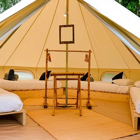 Luxusní stan Lodg'ing Nature Camp Anjou