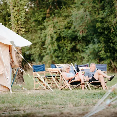 Lodg'ing Nature Camp Anjou Luxury tent Sainte-Gemme-sur-Loire