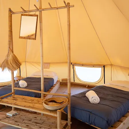 Luxuszelt Lodg'ing Nature Camp Anjou Sainte-Gemme-sur-Loire
