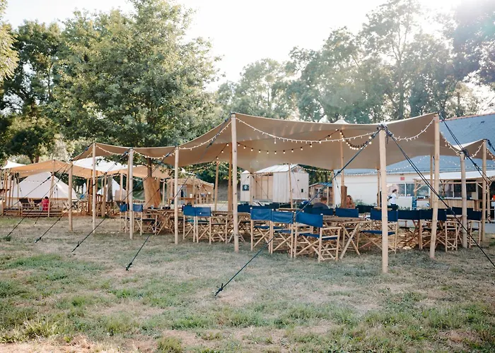 Lodg'ing Nature Camp Anjou Luxuszelt Sainte-Gemme-sur-Loire